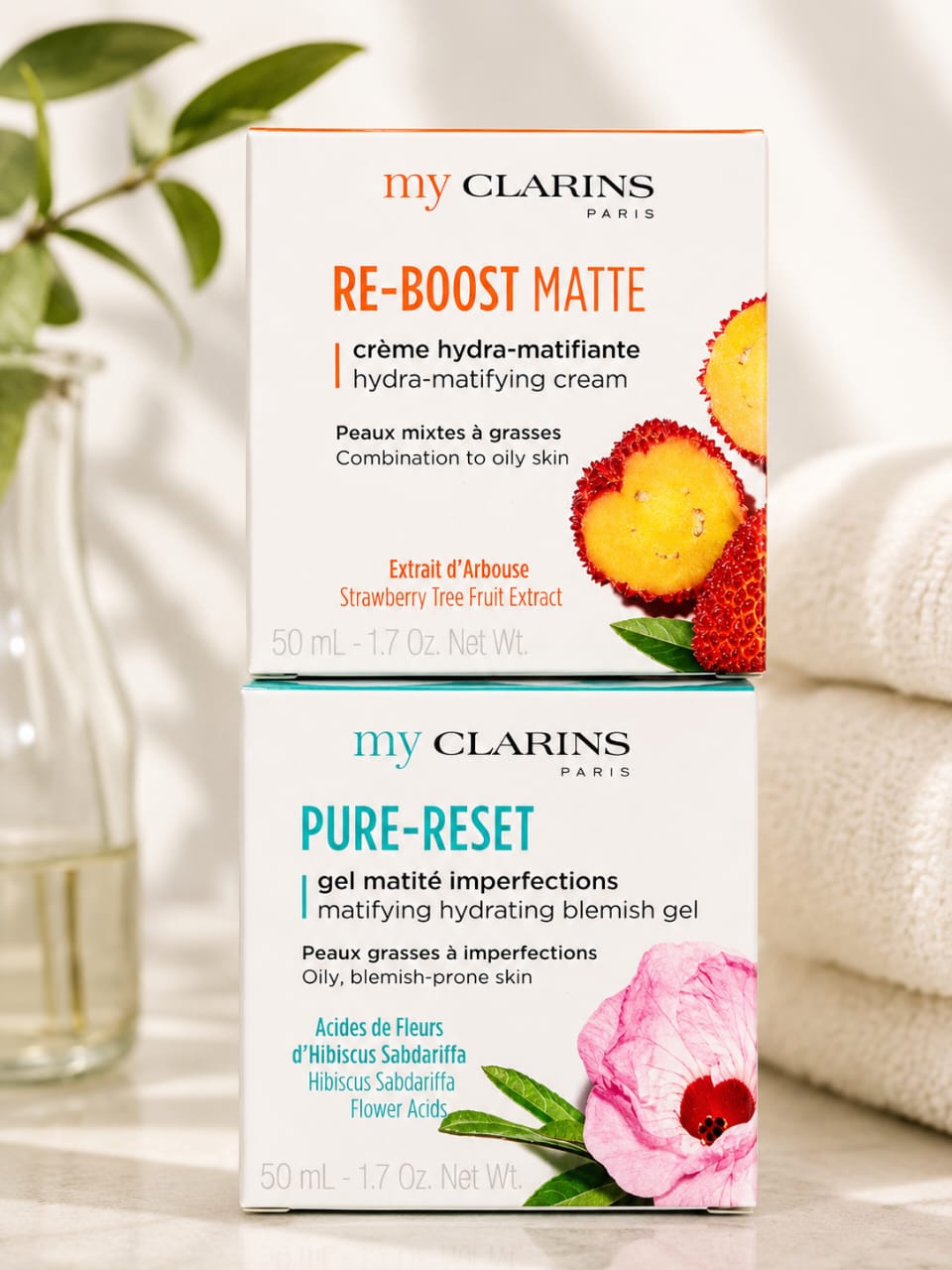 creme RE BOOST MATTE MY CLARINS