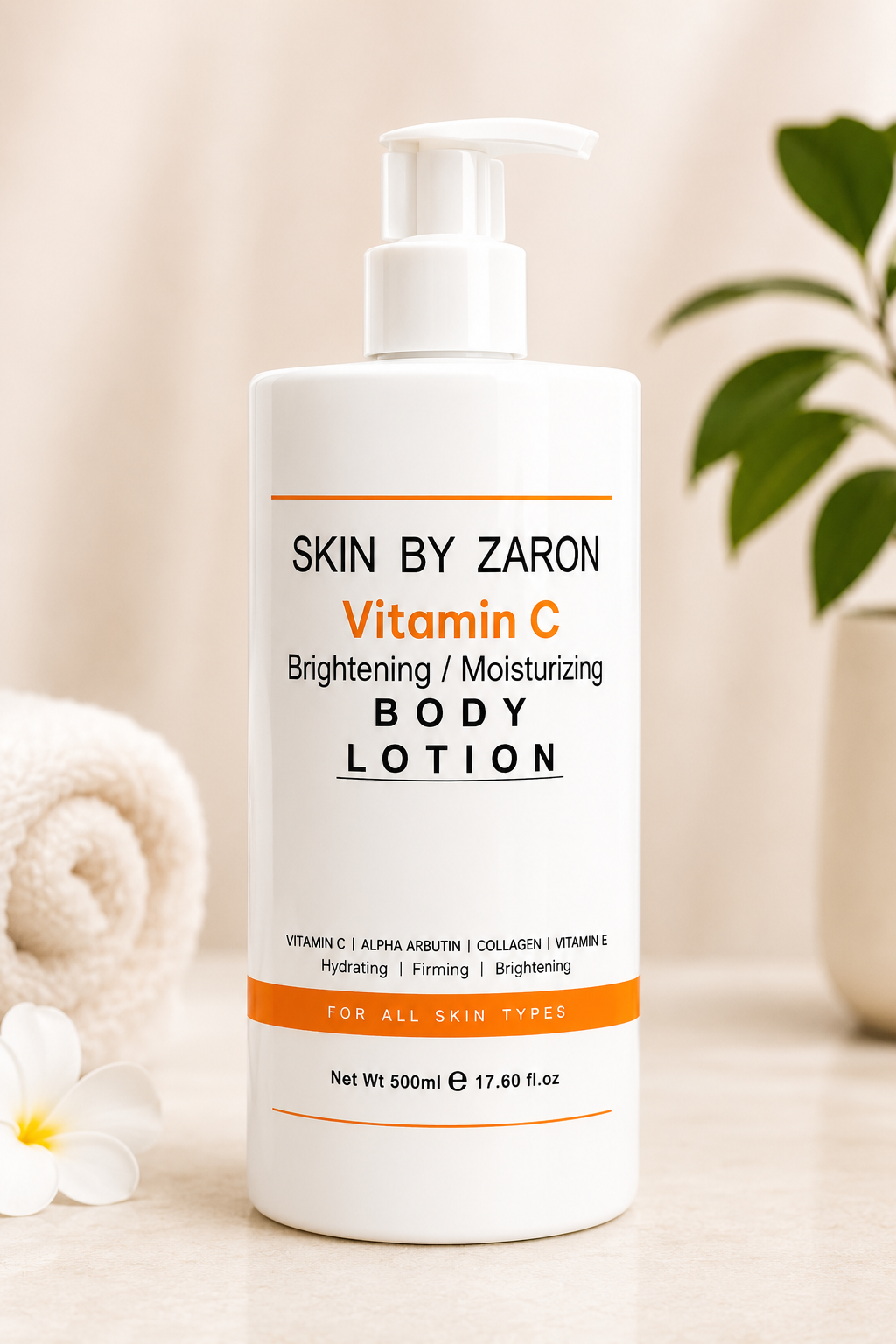 Body lotion skin by zaron 500ml