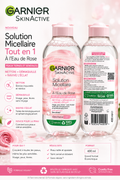 Solution micellaire garnier a l’eau de rose 400ml