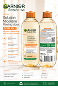 Solution micellaire garnier peeling doux 400ml