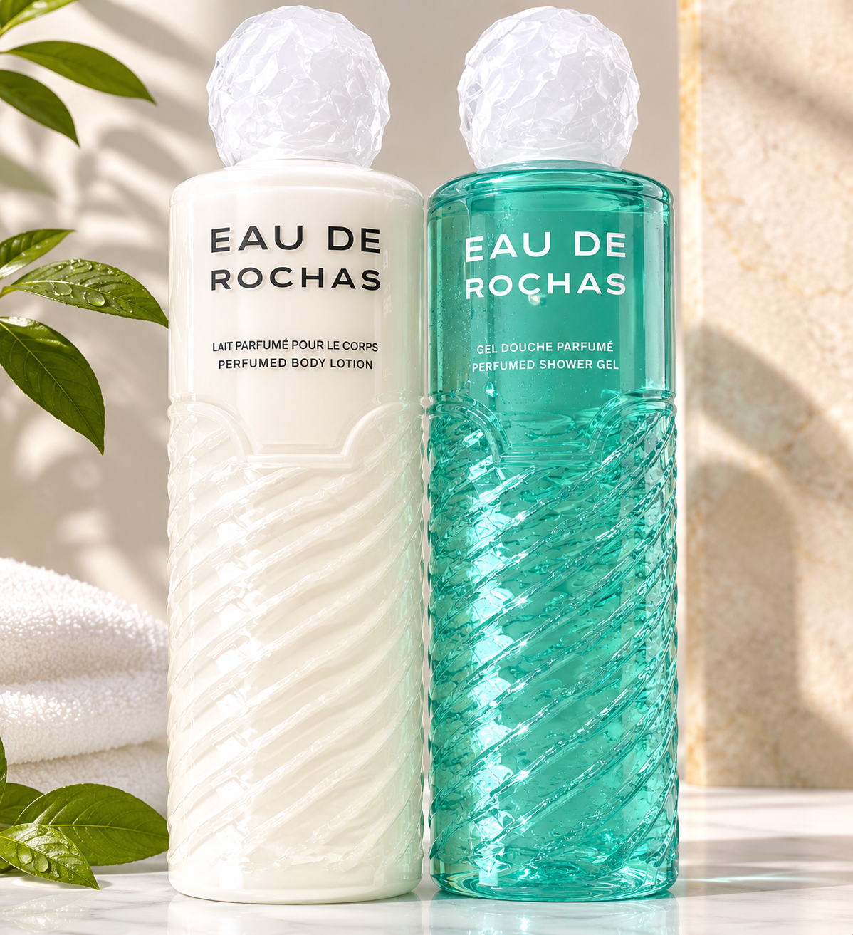 Lait et gel rochas